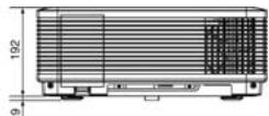MITSUBISHI UD8350U - Dimensions - 4