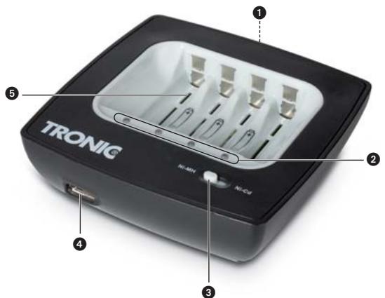 TRONIC TLG 1750 B2 QUICK-CHARGE BATTERY CHARGER - 1