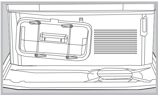 ARISTON AAQCF 81 U - Aufladen des Wasserauffangsystems - 5