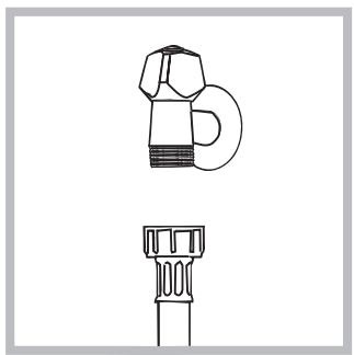 ARISTON AQ9F492U - Connecting the water inlet hose - 2