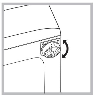 ARISTON AQ9F492U - Waterpas zetten - 1