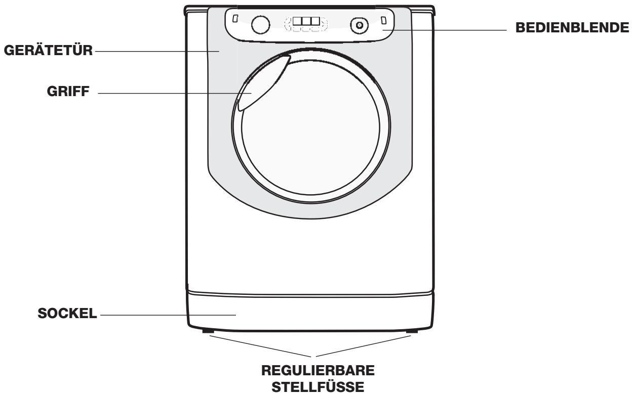 ARISTON AQUALTIS AQ9F492U - Beschreibung Ihres Gerätes - 1