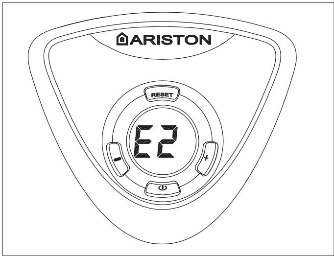 ARISTON NUOS EVO - Conditions d'arret de sécurité de l'appareil - 1