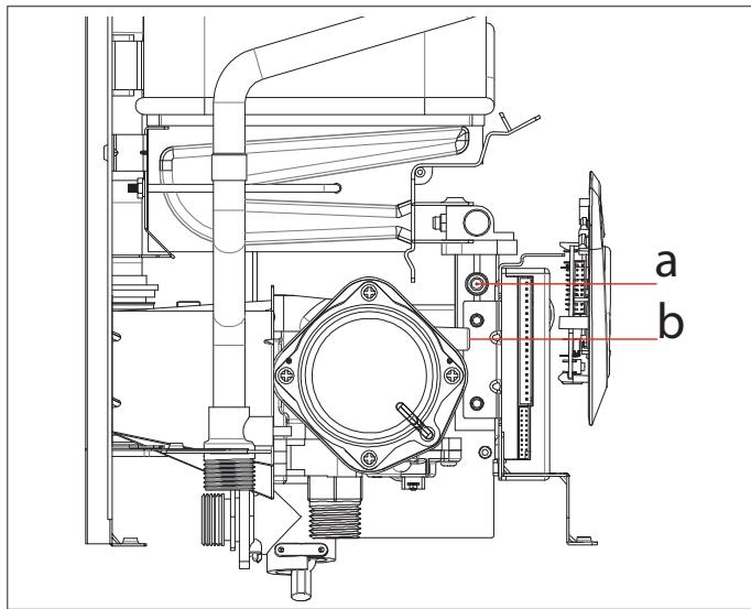 ARISTON NUOS EVO - Vérification du réglage gaz - 1