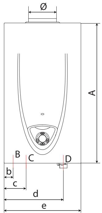 ARISTON NUOS EVO - Dimensions - 1