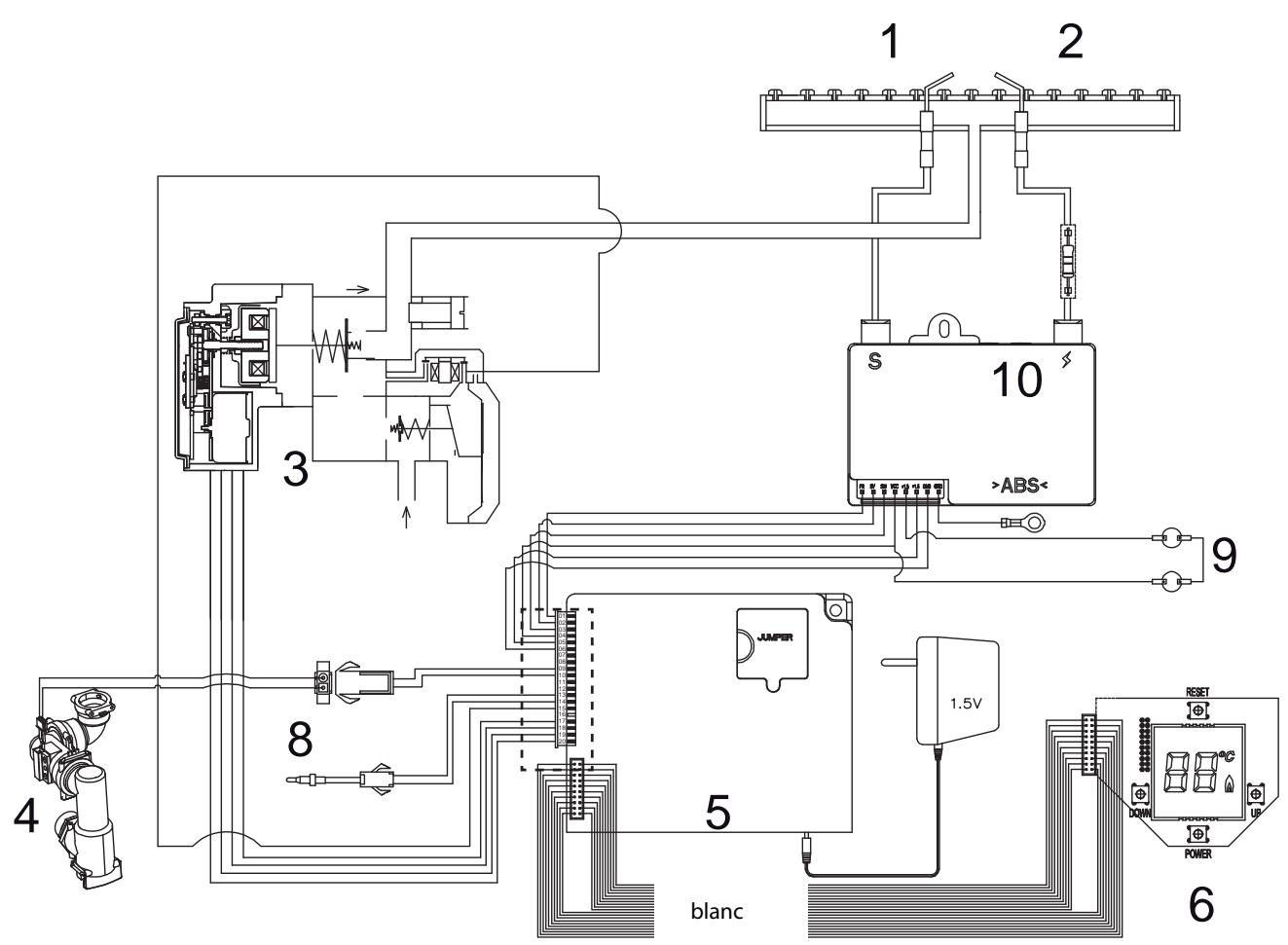 ARISTON NUOS EVO - Schemeélectrique - 1
