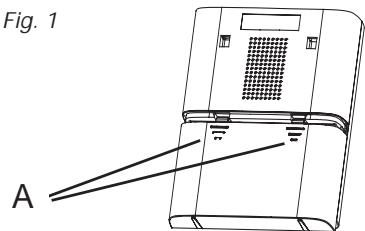 FRIEDLAND D917S LIBRA+ - Hetplaatsen van de batterijenvoor de gong - 1