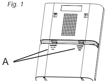 FRIEDLAND D917S LIBRA+ - Montare le batterie della suoneria - 1