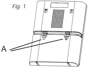 FRIEDLAND D918S LIBRA+ - Fit the chime batteries - 1