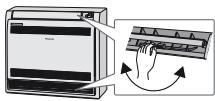PANASONIC CU-E18PFE - Tia va Tpoosapoose Tnv opizovtia kateuohvon Tns poN tou aepa - 1