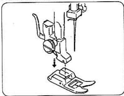 E&R CLASSIC E&R CLASSIC KPN5000 - Pour changer le pied de biche - 3