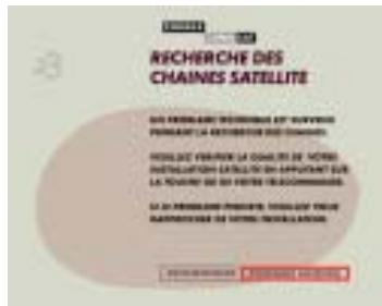 CANALSAT MEDIASAT MAX - ETAPE C: MEMORISATION DES CHAINES DU SATELLITE - 5