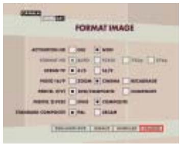 CANALSAT MEDIASAT MAX - → ETAPE E : REGLAGE FORMAT TV / STANDARD MAGNETOSCOPE - 2