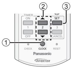 PANASONIC CU-E9PFE - Inserting the batteries - 1