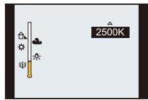 PANASONIC DMC FZ200 - Pour régler la température de la couleur - 1