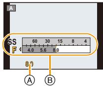 PANASONIC DMC FZ200 - Tournez la molette arrêté pour régler la valeur d'ouverture. - 1