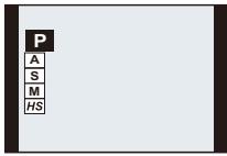 PANASONIC DMC FZ200 - Modes enregistrement: - 1