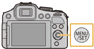 PANASONIC DMC FZ200 - Configuration des rubriques du menu - 1