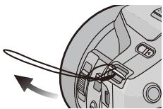 PANASONIC DMC FZ200 - Mise en place du capuchon d'objetif - 1