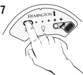 REMINGTON IPL6000 I-LIGHT PRO - Forbered enheden til behandling - 1