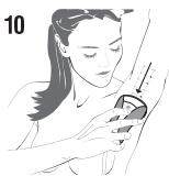 REMINGTON IPL6000 I-LIGHT PRO - Trattare l'area desiderata con il disposativo i-Light - Modalità di lampeggiamento multipla - 1