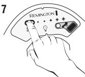 REMINGTON IPL6000 I-LIGHT PRO - Laitteen valmistelu käsittelyä varten - 1