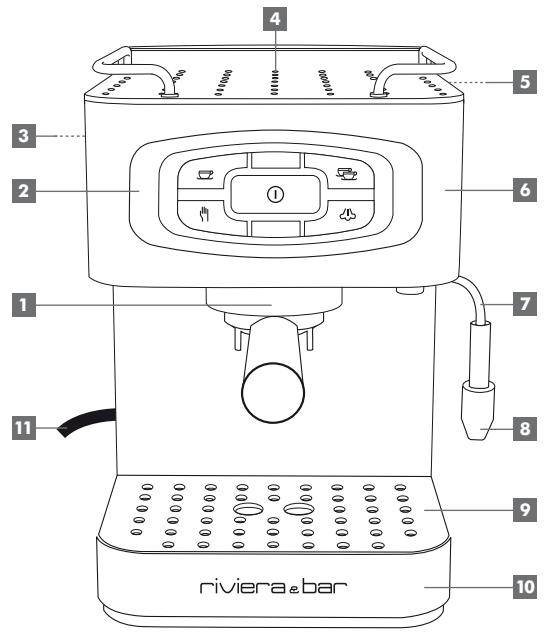RIVIERA & BAR RIVIERA & BAR CE420A - description du produit - 1