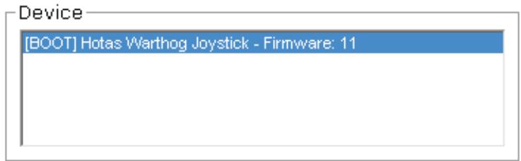 THRUSTMASTER HOTAS WARTHOG - 5) Firmware Update procedure - 3