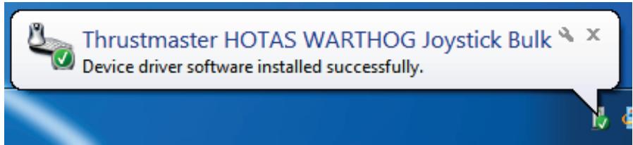 THRUSTMASTER HOTAS WARTHOG - 3a) De Joystick Bulk-driver installeren - 6