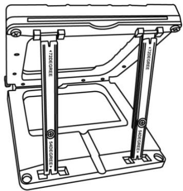 THRUSTMASTER MFD COUGAR PACK - ADJUSTING THE ANGLE TO 54 DEGREES - 3
