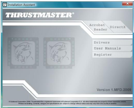 THRUSTMASTER MFD COUGAR PACK - Systemanforderungen: - 1