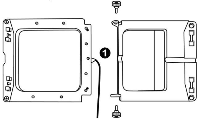 THRUSTMASTER MFD COUGAR PACK - ATTACHING THE MFD TO A COCKPIT OR A SCREEN - 1
