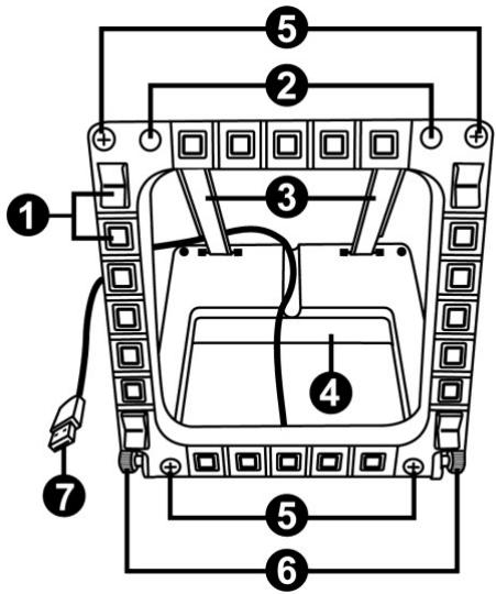 THRUSTMASTER MFD COUGAR PACK - MFD COUGAR - 1