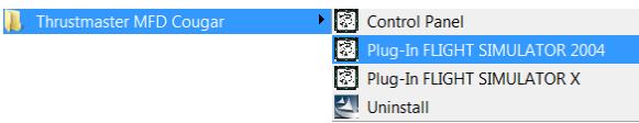 THRUSTMASTER MFD COUGAR PACK - INSTALLER LES PLUG-IN - 1