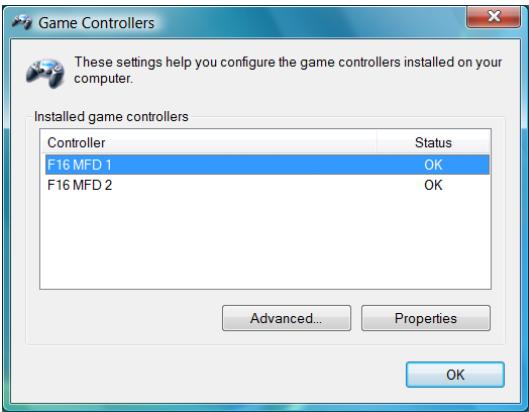THRUSTMASTER MFD COUGAR PACK - REMARQUES IMPORTANTES - 1