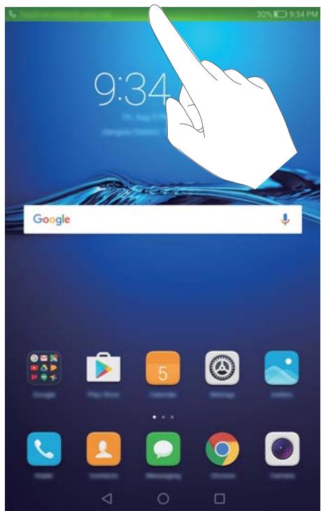 HUAWEI MEDIAPAD M3 - Fonctions disponiblespendant un appel - 2