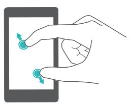 HUAWEI MEDIAPAD M3 - Mouvements sur l'écran tactile - 6