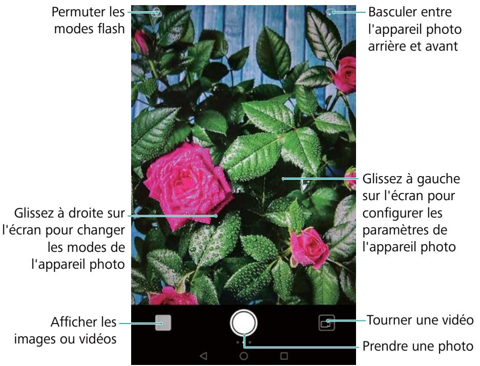 HUAWEI MEDIAPAD M3 - Accéder au viseur - 1