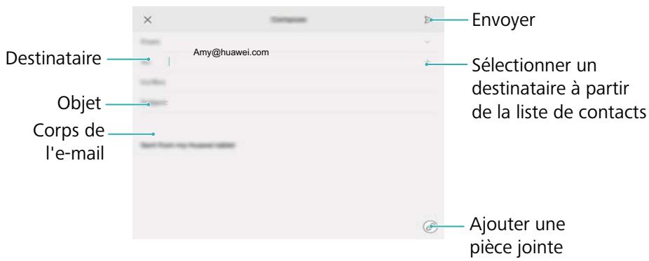 HUAWEI MEDIAPAD M3 - Envoyer un e-mail - 1