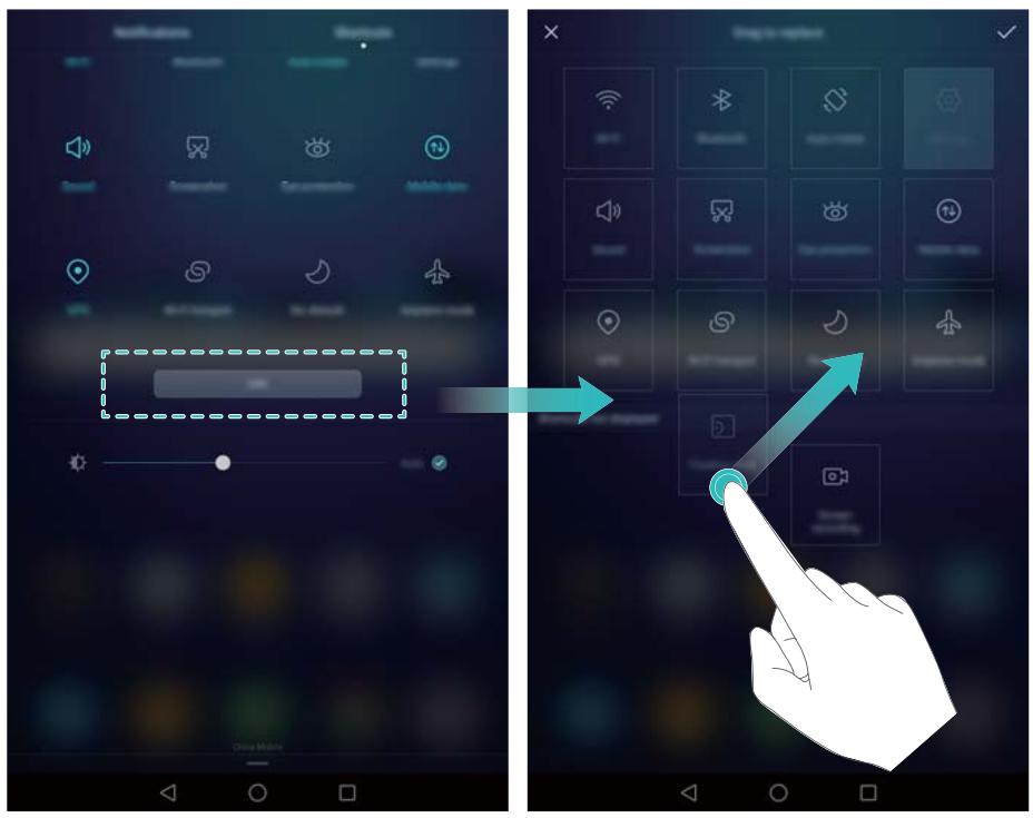 HUAWEI MEDIAPAD M3 - Panneau de notification - 3