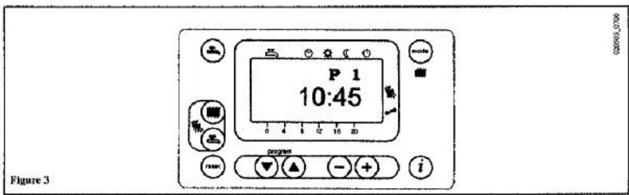IDEAL STANDARD ZENIS DUO 3.33 FF HTE - 3-2 - Réglage de l'heure - 1