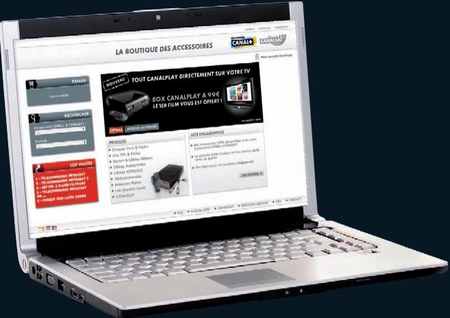 CANAL PLUS DECODEUR SATELLITE HD WIFI - EN CLAIR - 1