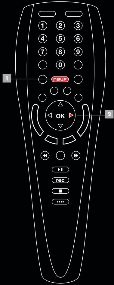 CANAL PLUS MANUEL ADSL AVEC LE DECODEUR TV DE SFR - TELECOMMANDE - 2