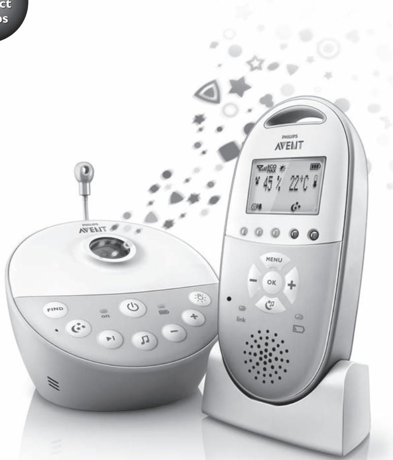 PHILIPS AVENT BABYPHONE DECT 580/00 - Always here to help you - 2