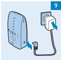 PHILIPS AVENT DECT SCD510 - Réponse - 9