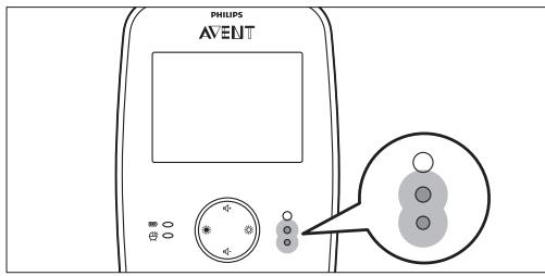 PHILIPS AVENT SCD 603,  SCD603 - Voyants de niveau sonore - 1