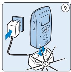PHILIPS AVENT SDC525/00 - Pourquoi les piles non rechargeables de l'unité bébé se déchargent-elles rapidement? - 9