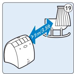 PHILIPS AVENT SDC525/00 - Pourquoi les piles non rechargeables de l'unité bébé se déchargent-elles rapidement? - 19