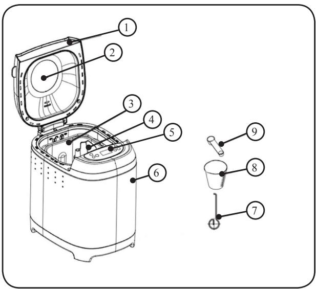 DOMO B3962 - PARTS - 1