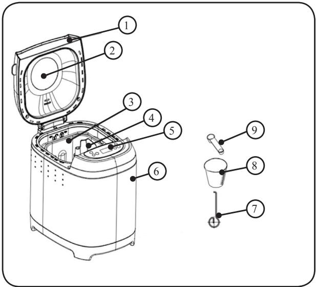 DOMO B3962 - TEILE - 1